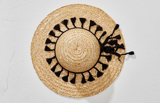 Hat Children with Black Tassel