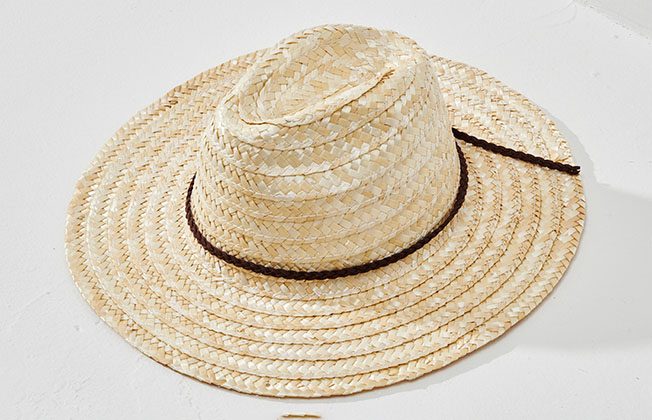 Cowboy Hat Large with Dark Brown Details