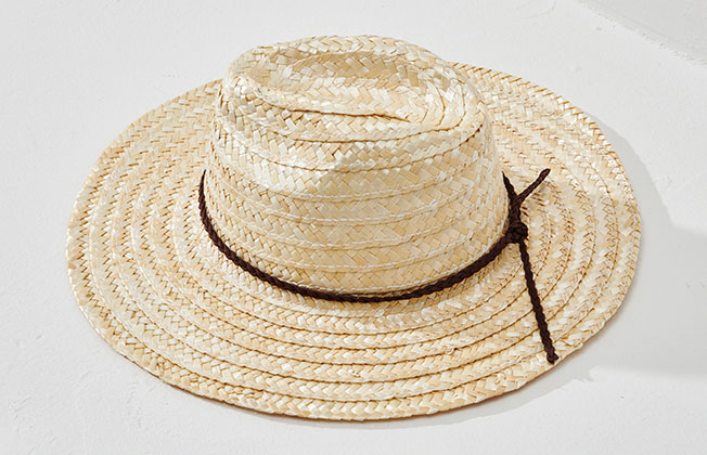 Cowboy Hat Large with Dark Brown Details