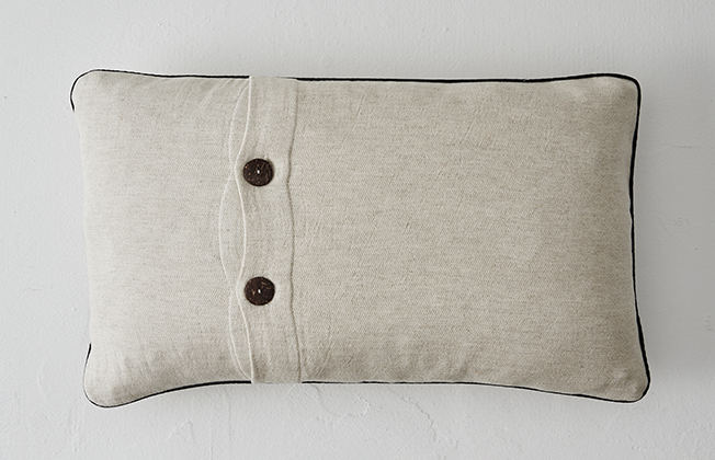Marvy Pyrene Bias Pillowcase with Buttons